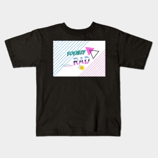 Totally Rad Mask Kids T-Shirt